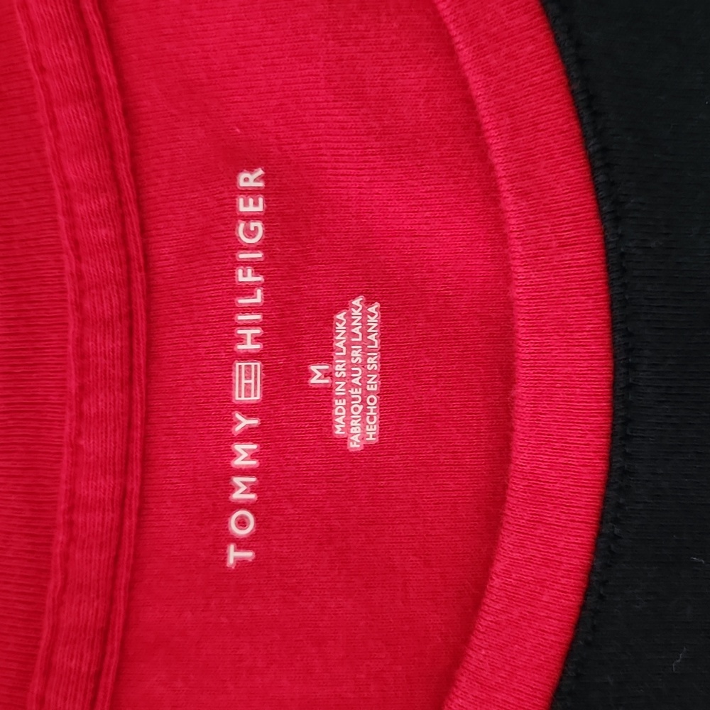 TOMMY HILFIGER Red White and Blue Americana T-Shirt Size M - Picture 5 of 6